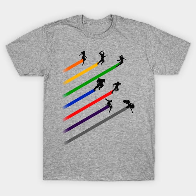 X - stripes T-Shirt by sebasebi